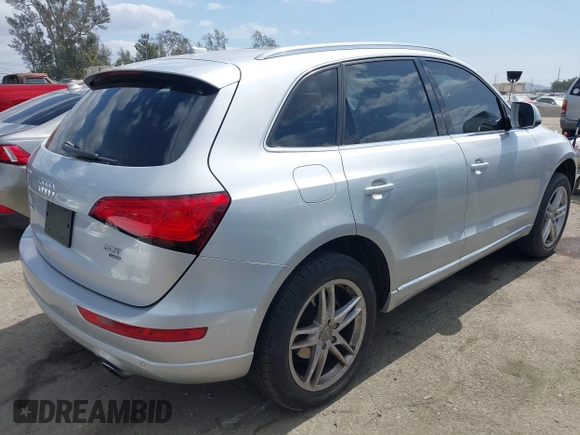 2013 Audi Q5 Premium Plus with VIN WA1LFAFP1DA013677, listed as a IAAI auction lot 41906301 with 86,918 mi miles and . Bid and sale history available at DreamBid. Image 4.