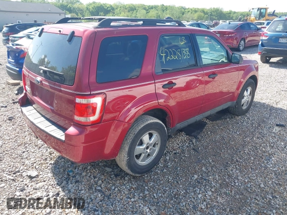 2009 Ford Escape XLS with VIN 1FMCU02759KC80412, listed as a IAAI auction lot 42228138 with 181,786 mi miles and . Bid and sale history available at DreamBid. Image 4.