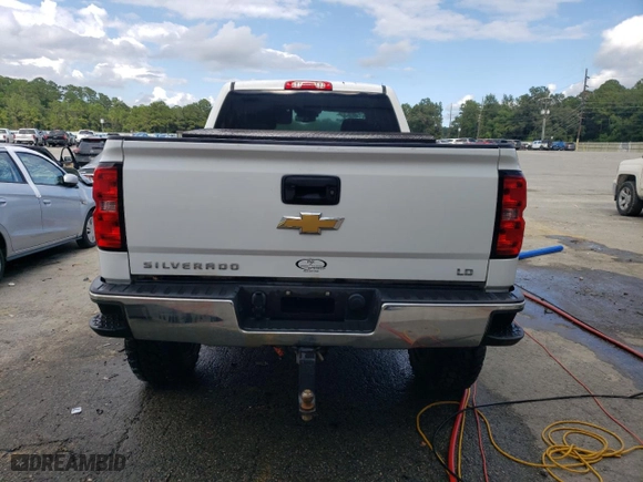 2019 Chevrolet Silverado 1500 LD LT with VIN 2GCVKPEC5K1106169, listed as a Copart auction lot 68060424 with 81,273 mi miles and Salvage Title. Bid and sale history available at carsss.com. Image 6.