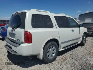 2006 Infiniti QX56 with VIN 5N3AA08C26N811121, listed as a Copart auction lot 64007304 with 0 mi miles and Salvage Title. Bid and sale history available at carsss.com. Image 3.