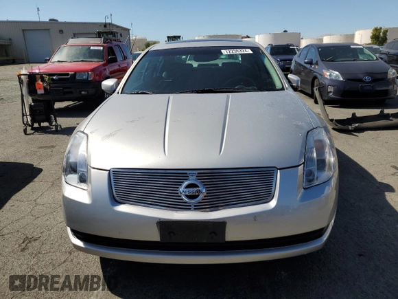 2005 Nissan Maxima 3.5 SL with VIN 1N4BA41E65C843011, listed as a Copart auction lot 72236324 with 99,629 mi miles and Salvage Title. Bid and sale history available at carsss.com. Image 5.
