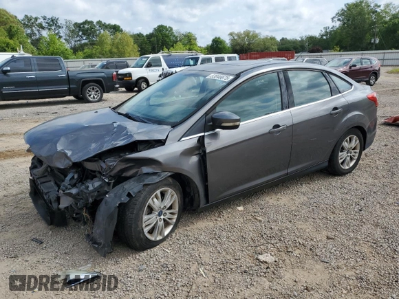 2012 Ford Focus SEL with VIN 1FAHP3H27CL393655, listed as a Copart auction lot 53046675 with 175,342 mi miles and Salvage Title. Bid and sale history available at carsss.com. Image 1.