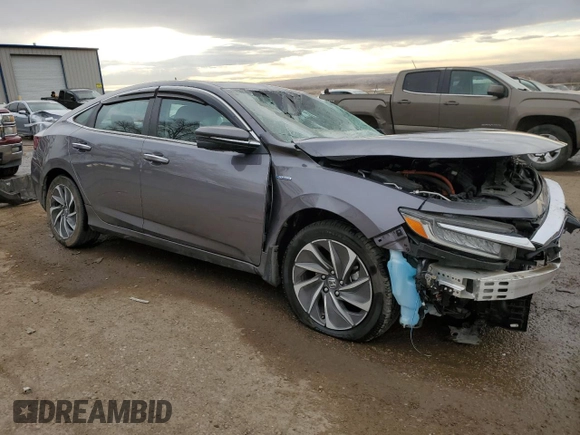 2020 Honda Insight Touring with VIN 19XZE4F96LE011148, listed as a Copart auction lot 83829734 with 64,488 mi miles and Salvage Title. Bid and sale history available at carsss.com. Image 4.