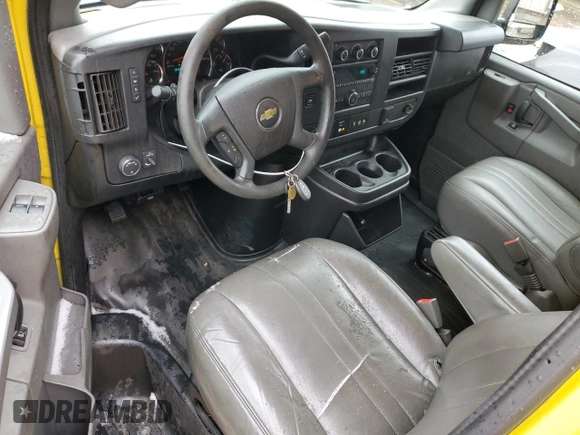 2020 Chevrolet Express Cargo Van with VIN 1GCWGAFP6L1225702, listed as a Copart auction lot 44779565 with 161,925 mi miles and Clean Title. Bid and sale history available at carsss.com. Image 8.
