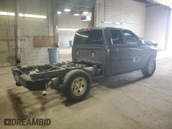 2019 Ram 1500 Classic Express with VIN 1C6RR6FG3KS628380, listed as a Copart auction lot 52341655 with 0 mi miles and Clean Title. Bid and sale history available at carsss.com. Image 3.