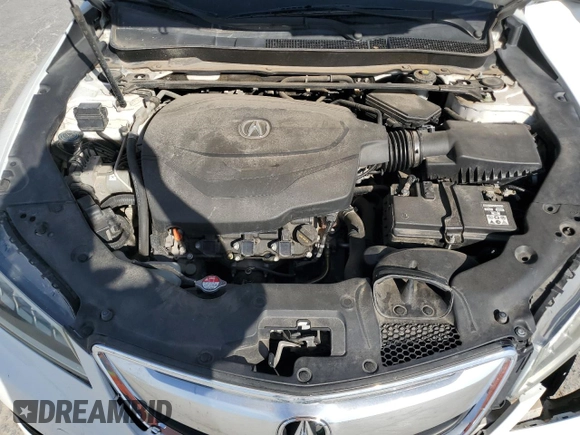2015 Acura TLX V6 with VIN 19UUB2F38FA010465, listed as a Copart auction lot 49511815 with 153,232 mi miles and Salvage Title. Bid and sale history available at carsss.com. Image 11.