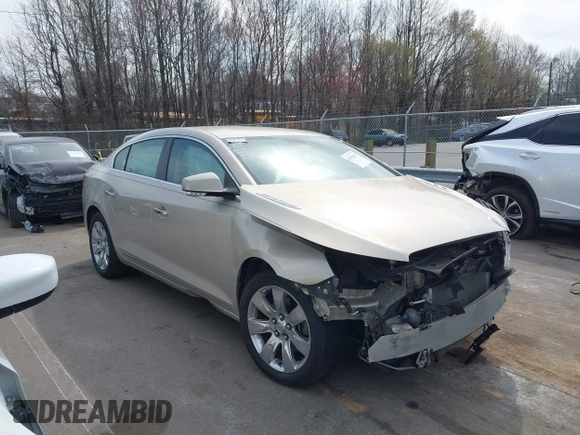 2012 Buick LaCrosse Premium 1 z VIN 1G4GD5E37CF149117, wystawiony jako IAAI lot #41791867 z przebiegiem 123 062 mil mil oraz . Historia ofert i sprzedaży dostępna na DreamBid. Obrazek 1.