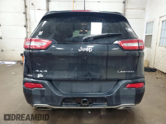 2016 Jeep Cherokee Limited with VIN 1C4PJMDS6GW129513, listed as a Copart auction lot 45138675 with 144,552 mi miles and Clean title. Bid and sale history available at DreamBid. Image 6.