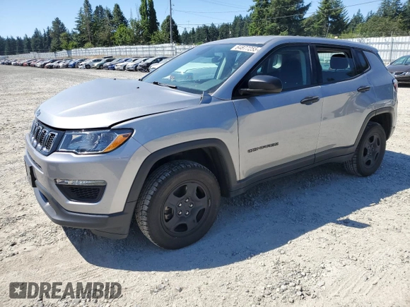 2020 Jeep Compass Sport с VIN 3C4NJDAB0LT135402, выставлен на аукционе Copart как лот 64877255 с пробегом 87 907 миль миль и Списание • Salvage title. История ставок и продаж доступна на DreamBid. Изображение 1.
