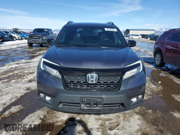 2021 Honda Passport Touring with VIN 5FNYF8H99MB006096, listed as a Copart auction lot 46292925 with 40,809 mi miles and Salvage Title. Bid and sale history available at carsss.com. Image 5.