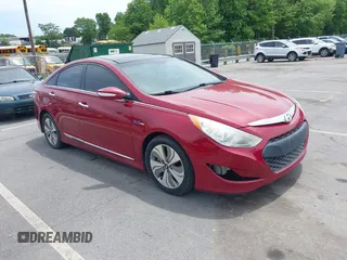 2013 Hyundai Sonata with VIN KMHEC4A49DA068685, listed as a IAAI auction lot 42211683 with 123,769 mi miles and . Bid and sale history available at carsss.com. Image 1.