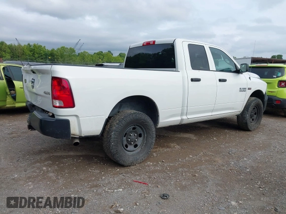 2017 Ram 1500 Tradesman with VIN 1C6RR7FT2HS652858, listed as a IAAI auction lot 42449917 with 253,619 mi miles and . Bid and sale history available at DreamBid. Image 4.