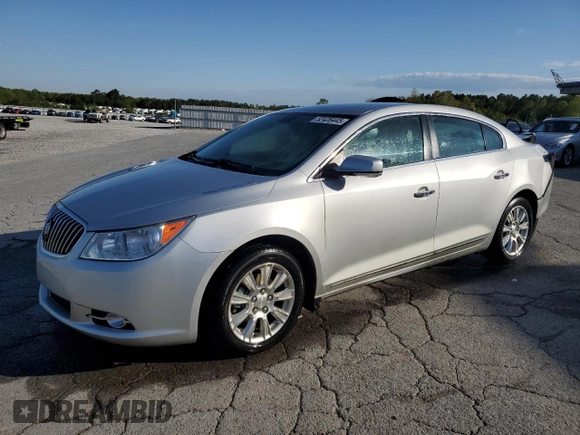 2013 Buick LaCrosse Leather with VIN 1G4GC5ER1DF215122, listed as a Copart auction lot 52426445 with 108,107 mi miles and Salvage Title. Bid and sale history available at carsss.com. Image 1.