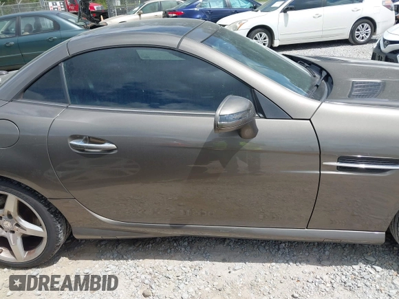 2015 Mercedes-Benz SLK 250 with VIN WDDPK4HA5FF110938, listed as a IAAI auction lot 42098160 with 46,779 mi miles and . Bid and sale history available at DreamBid. Image 14.