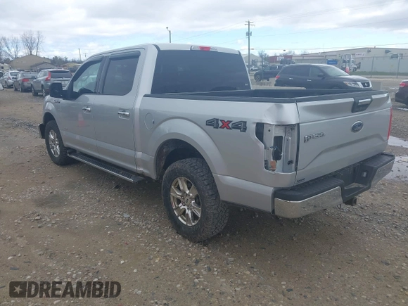 2016 Ford F-150 XLT with VIN 1FTEW1EP9GFB95510, listed as a IAAI auction lot 42118830 with 126,164 mi miles and . Bid and sale history available at carsss.com. Image 3.