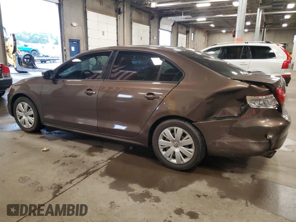 2011 Volkswagen Jetta SE with VIN 3VWDX7AJ2BM397530, listed as a Copart auction lot 61066775 with 130,164 mi miles and Salvage title. Bid and sale history available at DreamBid. Image 2.