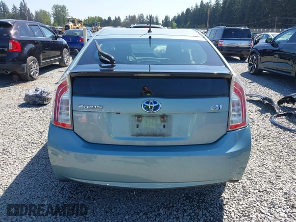 2015 Toyota Prius Four with VIN JTDKN3DU3F1887413, listed as a IAAI auction lot 42170625 with 231,460 mi miles and . Bid and sale history available at DreamBid. Image 17.