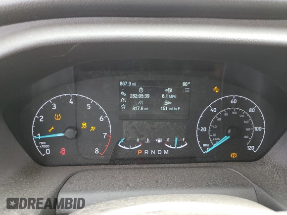 2024 Ford Transit Cargo with VIN 1FTBR1Y84RKB03745, listed as a Copart auction lot 49505745 with 867 mi miles and Clean Title. Bid and sale history available at DreamBid. Image 9.