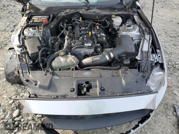 2022 Ford Mustang EcoBoost with VIN 1FA6P8TH8N5138780, listed as a Copart auction lot 45538085 with 41,435 mi miles and Salvage Title. Bid and sale history available at carsss.com. Image 12.
