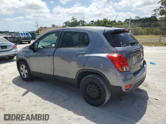 2020 Chevrolet Trax LS with VIN 3GNCJKSB3LL194784, listed as a Copart auction lot 54535795 with 150,695 mi miles and Clean Title. Bid and sale history available at carsss.com. Image 2.
