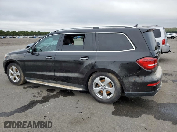 2017 Mercedes-Benz GLS 450 with VIN 4JGDF6EE1HA810438, listed as a Copart auction lot 68305714 with Not Provided miles and Salvage Title. Bid and sale history available at DreamBid. Image 2.