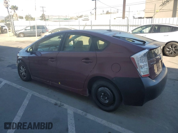 2011 Toyota Prius I with VIN JTDKN3DU4B1475642, listed as a Copart auction lot 87303004 with 326,164 mi miles and Salvage Title. Bid and sale history available at carsss.com. Image 2.