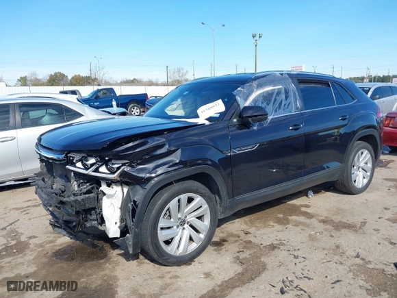 2023 Volkswagen Atlas Cross Sport 3.6L V6 SE w/Technology with VIN 1V2WE2CA4PC205727, listed as a IAAI auction lot 41380922 with 74,482 mi miles. Bid and sale history available at carsss.com. Image 17.