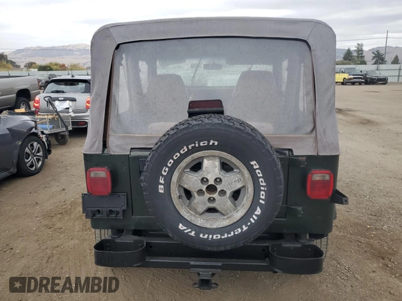 1995 Jeep Wrangler S with VIN 1J4FY19P5SP256440, listed as a Copart auction lot 82270794 with 169,070 mi miles and Clean Title. Bid and sale history available at carsss.com. Image 6.