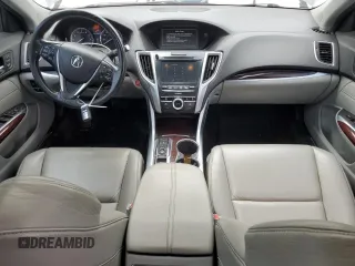 2016 Acura TLX V6 with VIN 19UUB2F39GA007544, listed as a Copart auction lot 59258525 with 222,663 mi miles and Clean title. Bid and sale history available at DreamBid. Image 8.