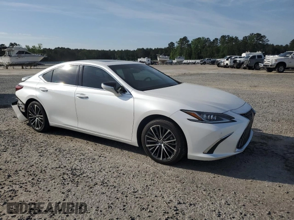 2023 Lexus ES 300h with VIN 58ADA1C10PU026761, listed as a Copart auction lot 53709735 with 137,130 mi miles and Salvage title. Bid and sale history available at DreamBid. Image 4.