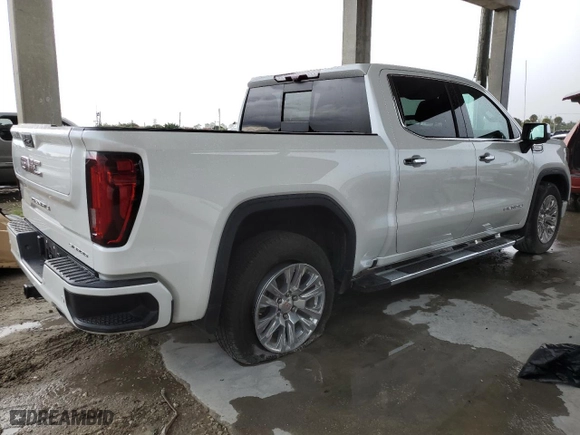 2020 GMC Sierra 1500 Denali with VIN 3GTP8FEDXLG382723, listed as a Copart auction lot 71766474 with 54,872 mi miles and Non Repairable. Bid and sale history available at carsss.com. Image 3.