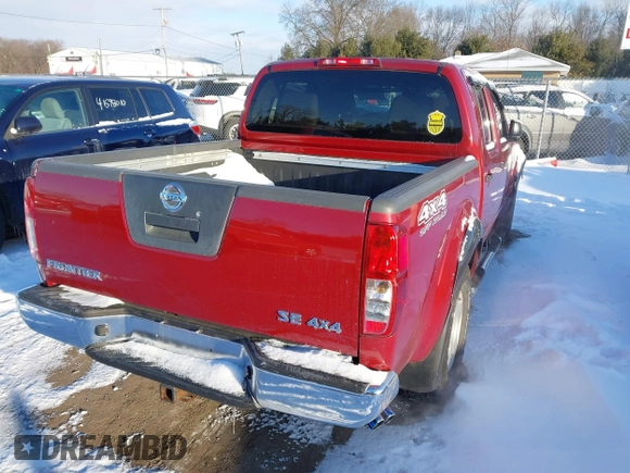 2007 Nissan Frontier LE with VIN 1N6AD07W27C434283, listed as a IAAI auction lot 41579885 with 109,600 mi miles and . Bid and sale history available at DreamBid. Image 4.