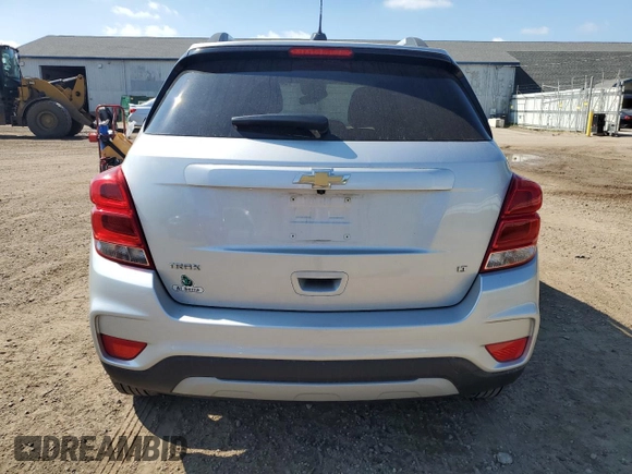 2020 Chevrolet Trax LT with VIN KL7CJLSB2LB002350, listed as a Copart auction lot 56916445 with 98,534 mi miles and Non repairable. Bid and sale history available at DreamBid. Image 6.