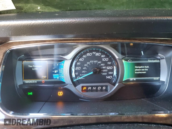 2014 Ford Taurus Limited with VIN 1FAHP2F8XEG147535, listed as a Copart auction lot 45231975 with 58,426 mi miles and Salvage Title. Bid and sale history available at DreamBid. Image 9.
