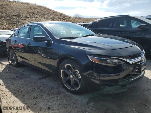 2022 Chevrolet Malibu LT with VIN 1G1ZD5ST1NF177430, listed as a Copart auction lot 46857565 with 52,540 mi miles and Salvage Title. Bid and sale history available at carsss.com. Image 4.