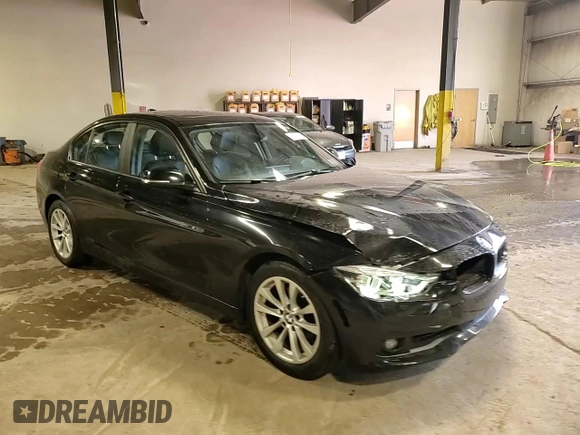 2018 BMW 3 Series 320i xDrive with VIN WBA8E5G56JNV02449, listed as a Copart auction lot 48788795 with 117,474 mi miles and Salvage Title. Bid and sale history available at carsss.com. Image 14.