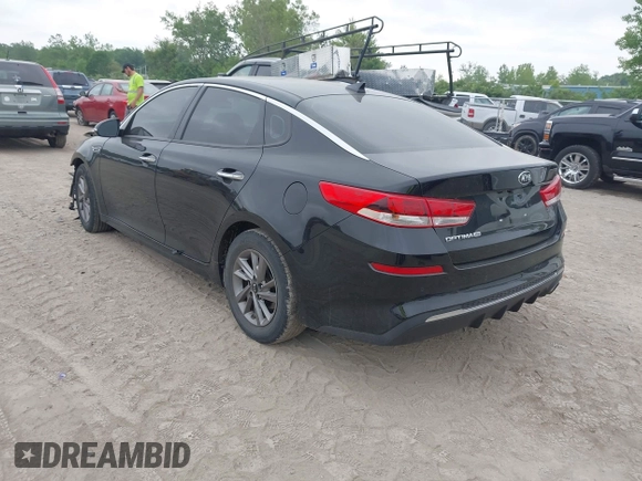 2020 Kia Optima LX with VIN 5XXGT4L37LG445597, listed as a IAAI auction lot 42404651 with 56,851 mi miles and . Bid and sale history available at DreamBid. Image 3.