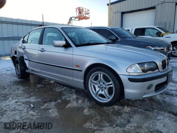 2001 BMW 3 Series 330i with VIN WBAAV53461FJ71784, listed as a Copart auction lot 46325815 with 59,714 mi miles and Salvage Title. Bid and sale history available at carsss.com. Image 4.