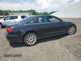 2015 Audi A6 Prestige with VIN WAUHGAFC1FN007148, listed as a Copart auction lot 61080435 with 123,739 mi miles and Salvage title. Bid and sale history available at DreamBid. Image 3.