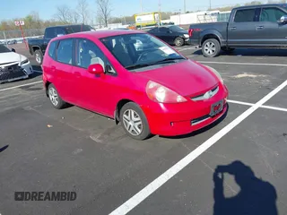 2007 Honda Fit with VIN JHMGD38497S007330, listed as a IAAI auction lot 41906231 with 145,118 mi miles. Bid and sale history available at carsss.com. Image 1.