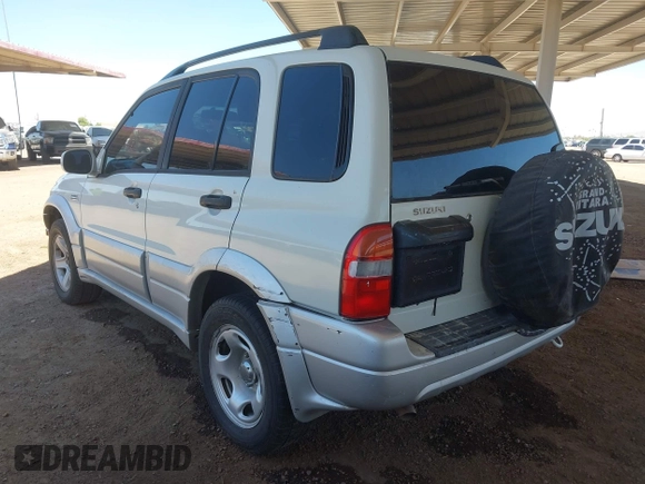 2003 Suzuki Grand Vitara z VIN JS3TD62V434101747, wystawiony jako IAAI lot #42522290 z przebiegiem 230 837 mil mil oraz . Historia ofert i sprzedaży dostępna na DreamBid. Obrazek 3.