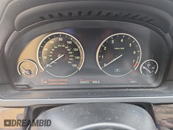 2012 BMW 7 Series 750Li xDrive с VIN WBAKC8C58CC435970, выставлен на аукционе Copart как лот 60091585 с пробегом 129 273 миль миль и Чистый • Clean title. История ставок и продаж доступна на DreamBid. Изображение 8.