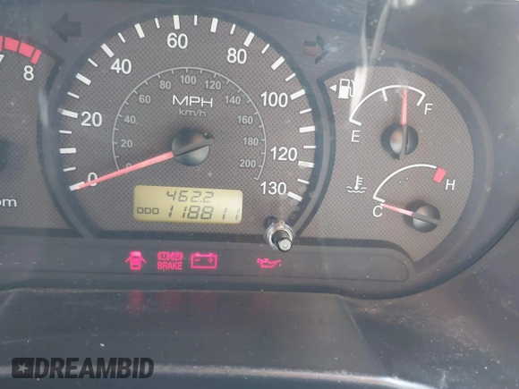 2003 Hyundai Accent GL with VIN KMHCG45C93U487209, listed as a IAAI auction lot 41590636 with 118,811 mi miles. Bid and sale history available at carsss.com. Image 7.
