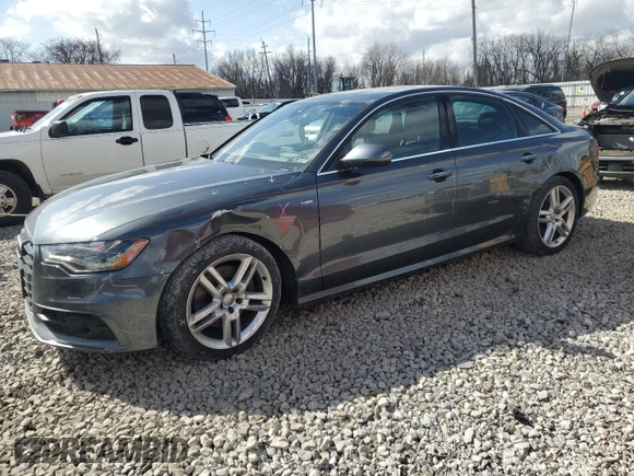 2015 Audi A6 3.0L TDI Prestige with VIN WAUHMAFC6FN022530, listed as a Copart auction lot 47782975 with 71,572 mi miles and Salvage Title. Bid and sale history available at carsss.com. Image 1.