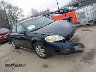2010 Chevrolet Impala LS with VIN 2G1WA5EK6A1149297, listed as a IAAI auction lot 41792529 with 169,360 mi miles and . Bid and sale history available at DreamBid. Image 1.