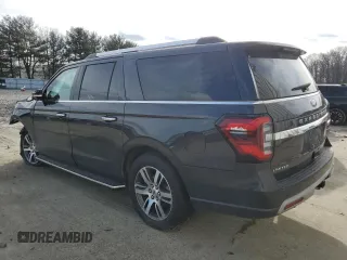 2022 Ford Expedition Max Limited with VIN 1FMJK2AT6NEA67226, listed as a Copart auction lot 44375595 with 24,685 mi miles and Clean title. Bid and sale history available at DreamBid. Image 2.