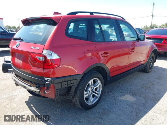 2004 BMW X3 3.0i z VIN WBXPA93434WC30588, wystawiony jako IAAI lot #42493321 z przebiegiem 72 506 mil mil oraz . Historia ofert i sprzedaży dostępna na DreamBid. Obrazek 4.
