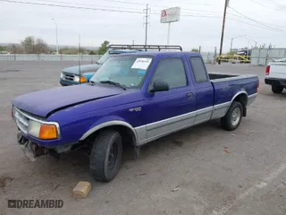 1995 Ford Ranger Splash with VIN 1FTCR14X5SPA71740, listed as a IAAI auction lot 42030199 with 135,799 mi miles. Bid and sale history available at carsss.com. Image 2.