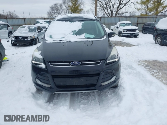 2016 Ford Escape Titanium with VIN 1FMCU9J96GUC08563, listed as a IAAI auction lot 41252475 with 120,404 mi miles. Bid and sale history available at carsss.com. Image 12.