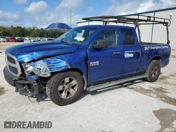 2018 Ram 1500 Tradesman with VIN 1C6RR6FT2JS211103, listed as a Copart auction lot 85976124 with 347,748 mi miles and Salvage title. Bid and sale history available at DreamBid. Image 1.